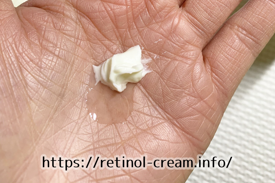 ビタミンワールドレチノールクリーム使い方写真9
